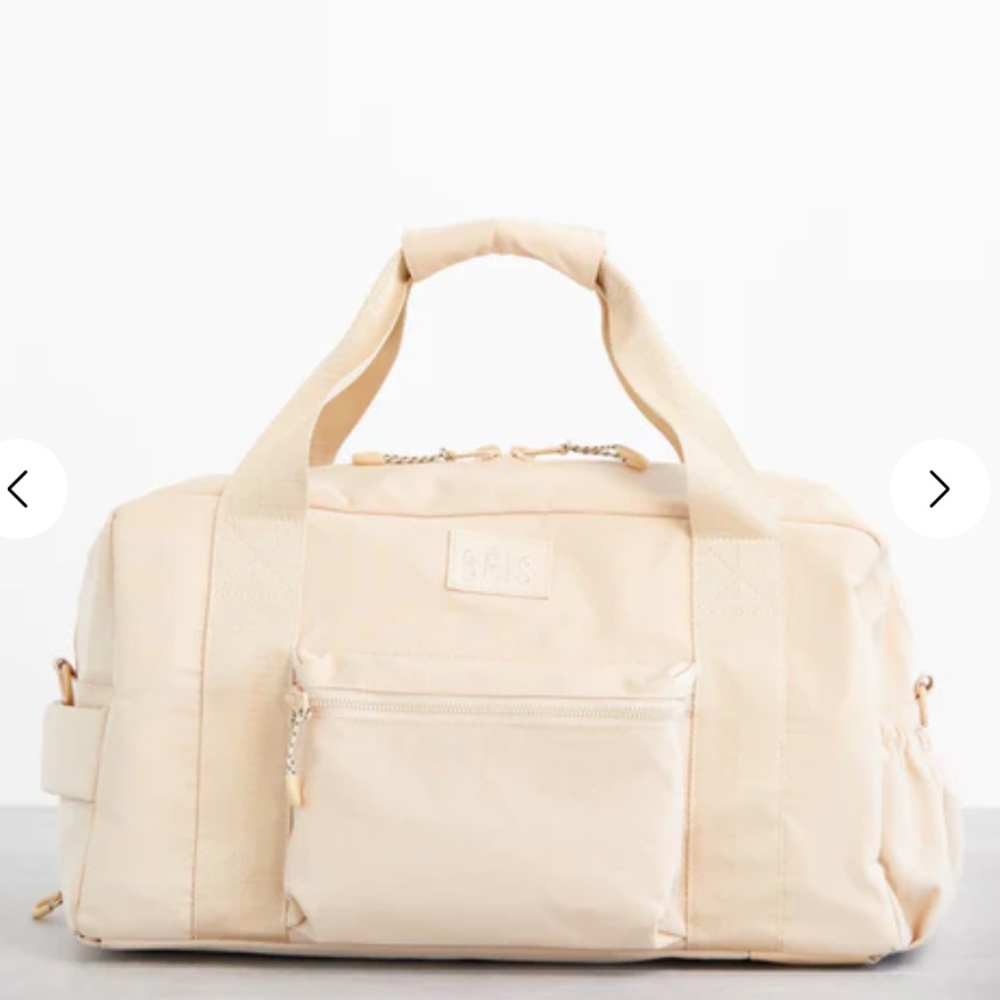 BEIS SPORTS DUFFLE - BEIGE